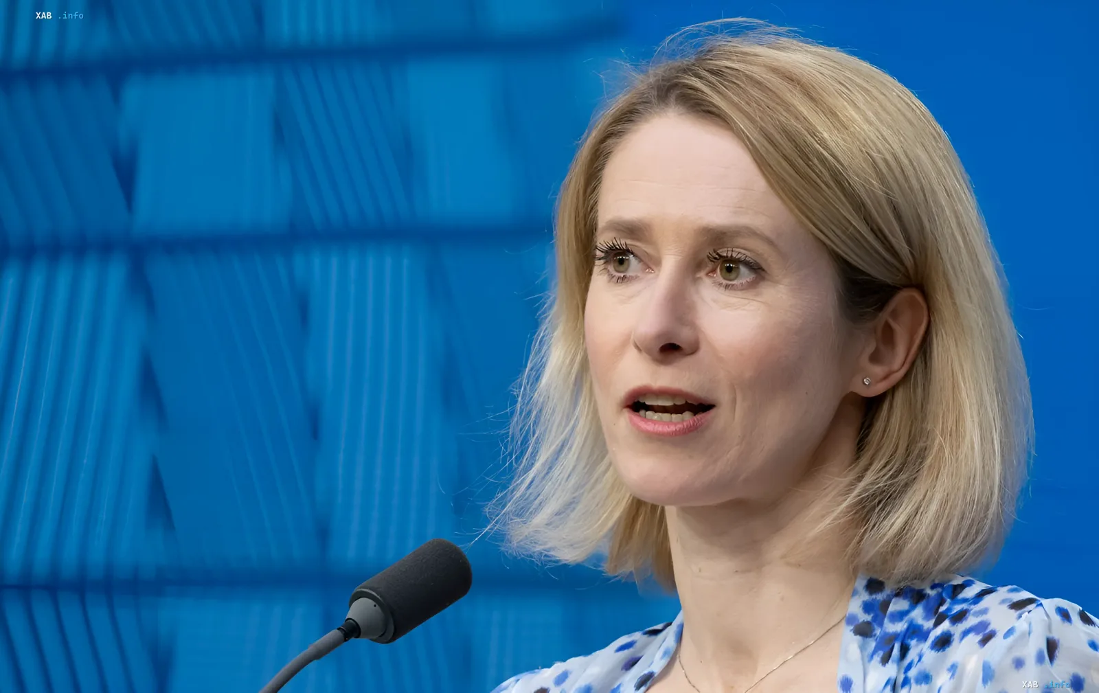 Kaja Kallas at the EU Defense Ministers meeting