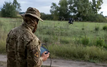 Український розвідувальний дрон Slavic від компанії Vyriy Industries
