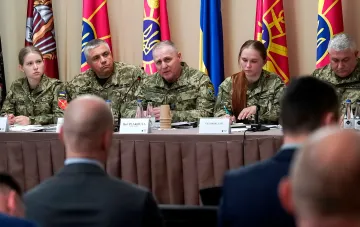 Оператор беспилотника ТрО ВСУ на позиции