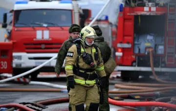 Пожежа на нафтобазі Едельвейс-95 у Краснодарському краї після атаки дронів