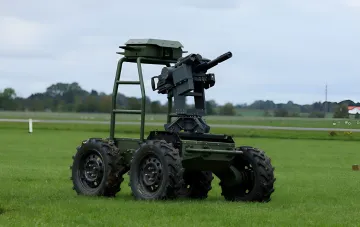 Dropla 4×4 Bodenroboter bei Tests