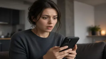 Смартфон на Android с интерфейсом Google Assistant и Gemini