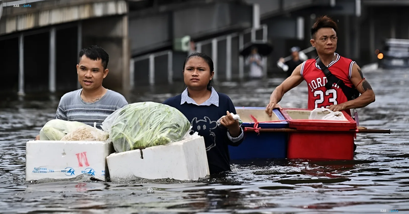 Flooding aftermath in Bangkok, Thailand, September 2026