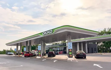 Moderne OKKO-Tankstelle ausgezeichnet als Tankstelle des Jahres 2026