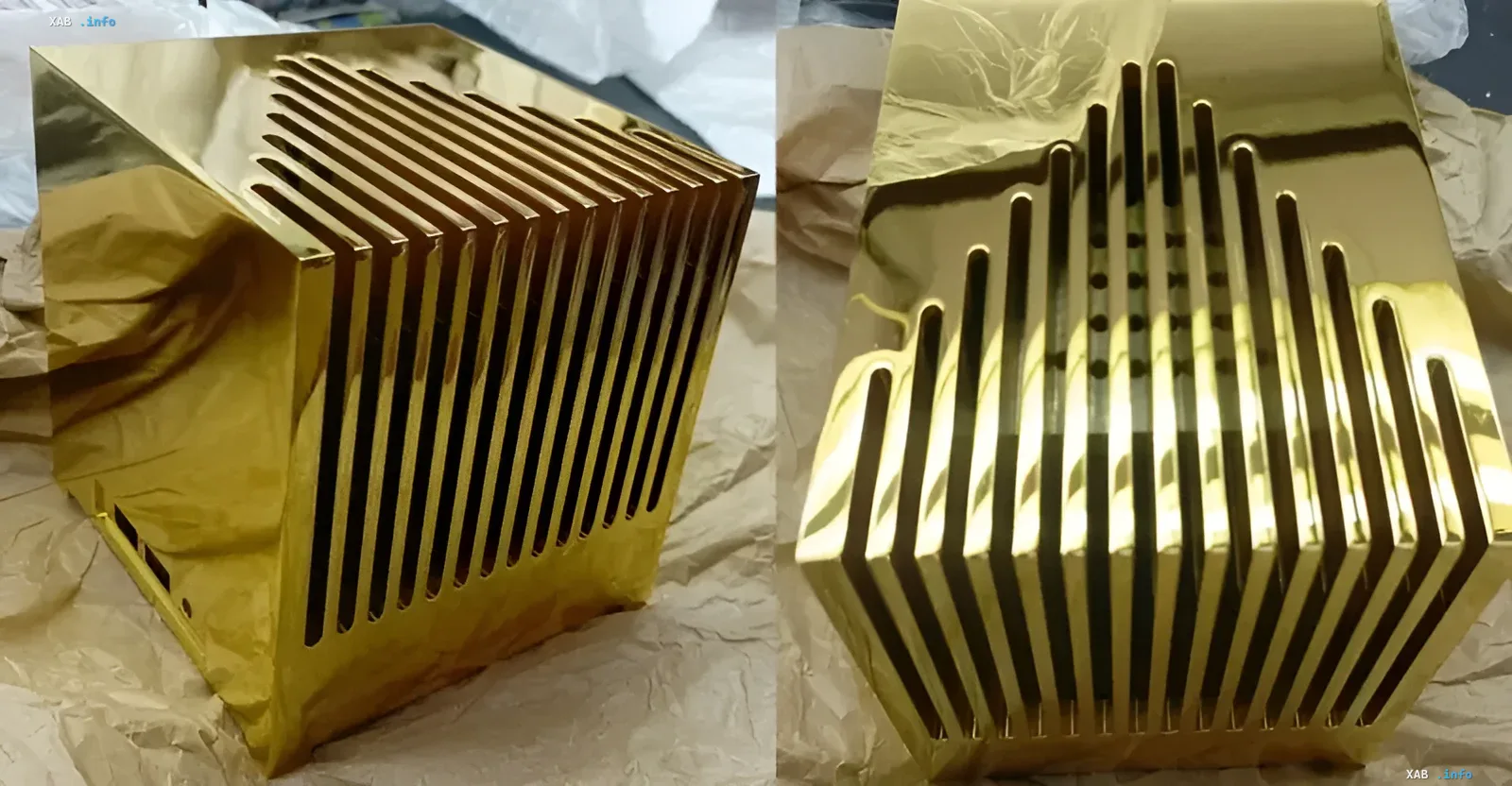 Уникальный мини-ПК Kubb Fanless в корпусе из чистого золота