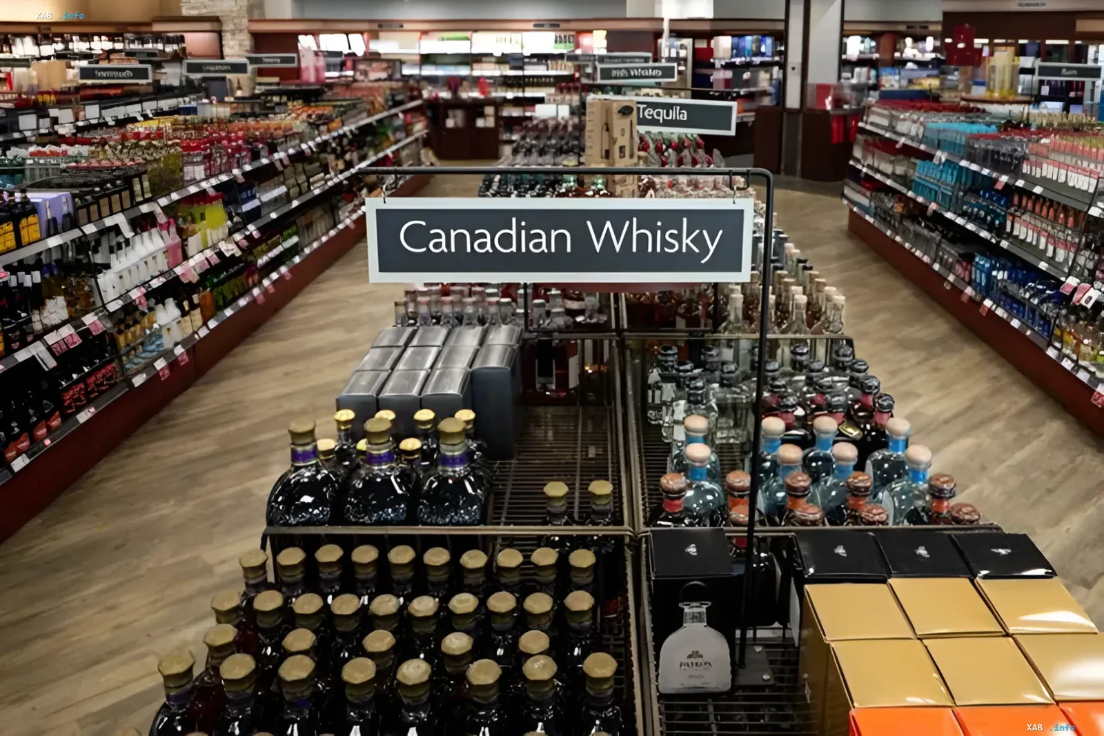 Kanadische alkoholische Getränke und Waren unter US-Embargo