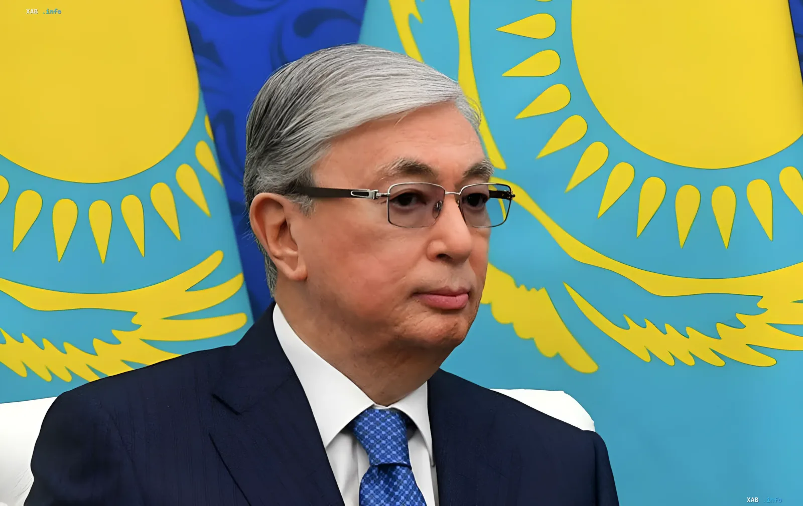 Президент Казахстана Касым-Жомарт Токаев на встрече в Берлине