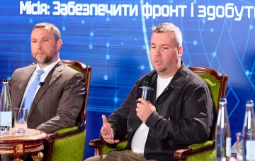 Представитель Rheinmetall на форуме Оборона 2027 обсуждает интеграцию украинского оборонпрома в Европу