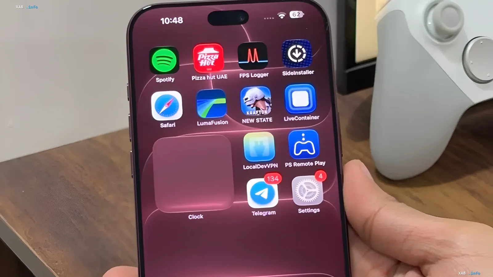 iPhone 18 Pro smartphone showing display errors