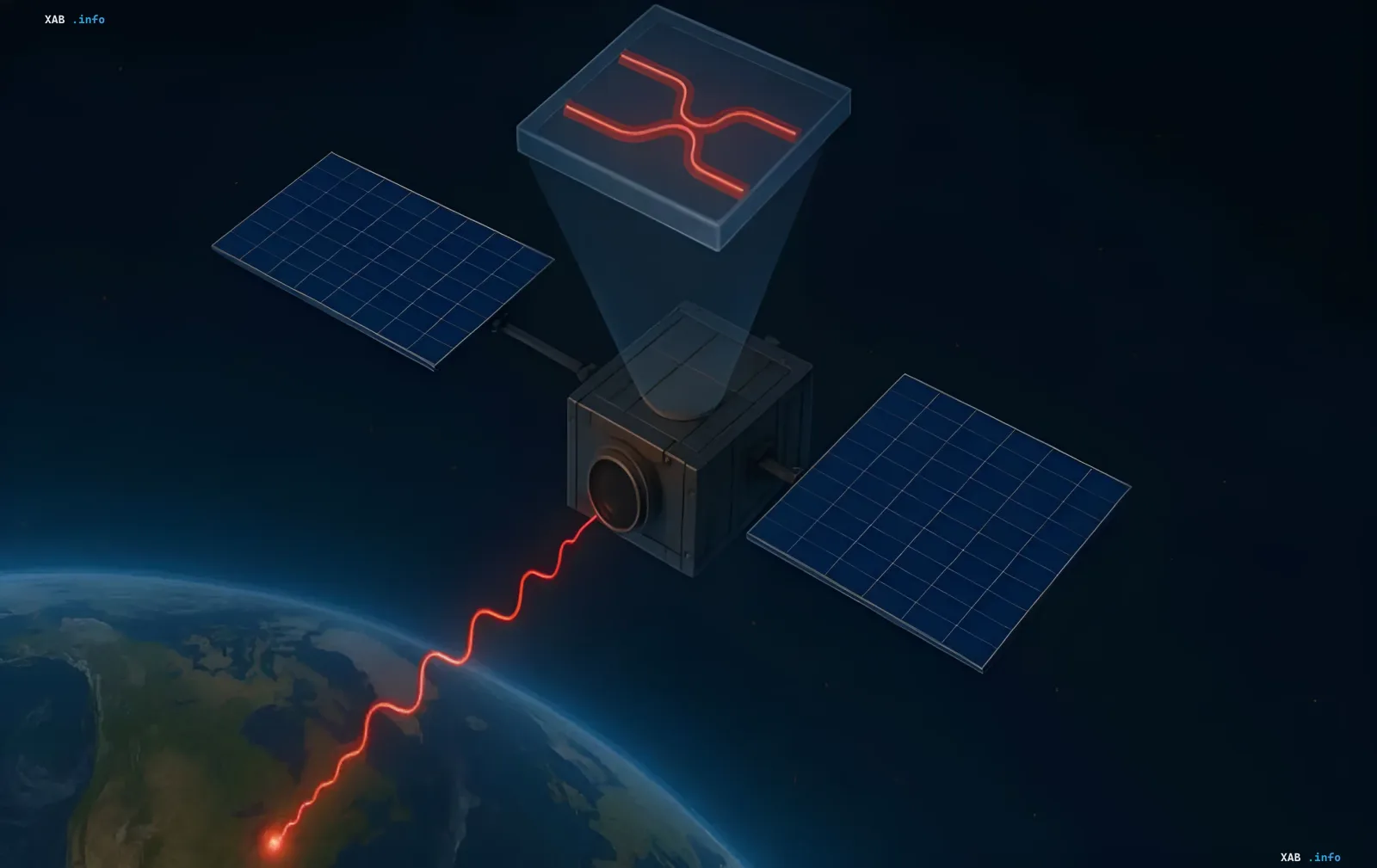 Quantum computer operating in space in Earth orbit