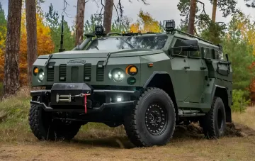 Novator 2 armored vehicle with a new combat module during tests