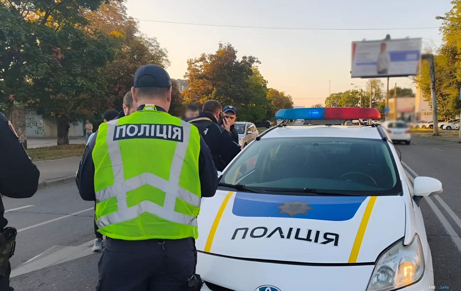 Место происшествия в Одессе, где пенсионер застрелил военнослужащего