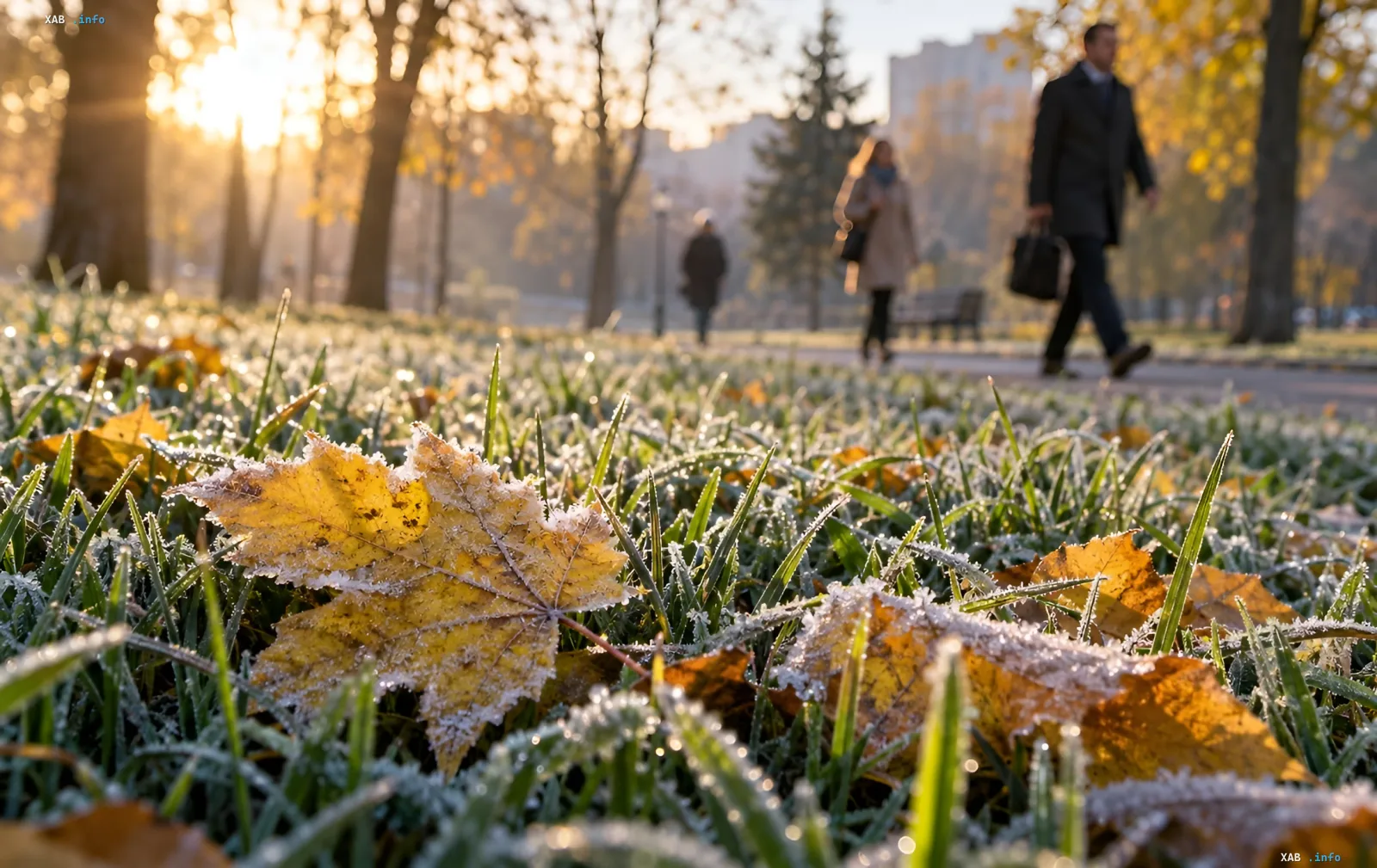 Wettervorhersage und Frost in der Ukraine im Oktober