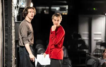 Репетиция спектакля HAMLET_TBD в театре Золотые ворота