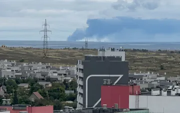 Brand im Öllager LPDS Samara nach Drohnenangriff