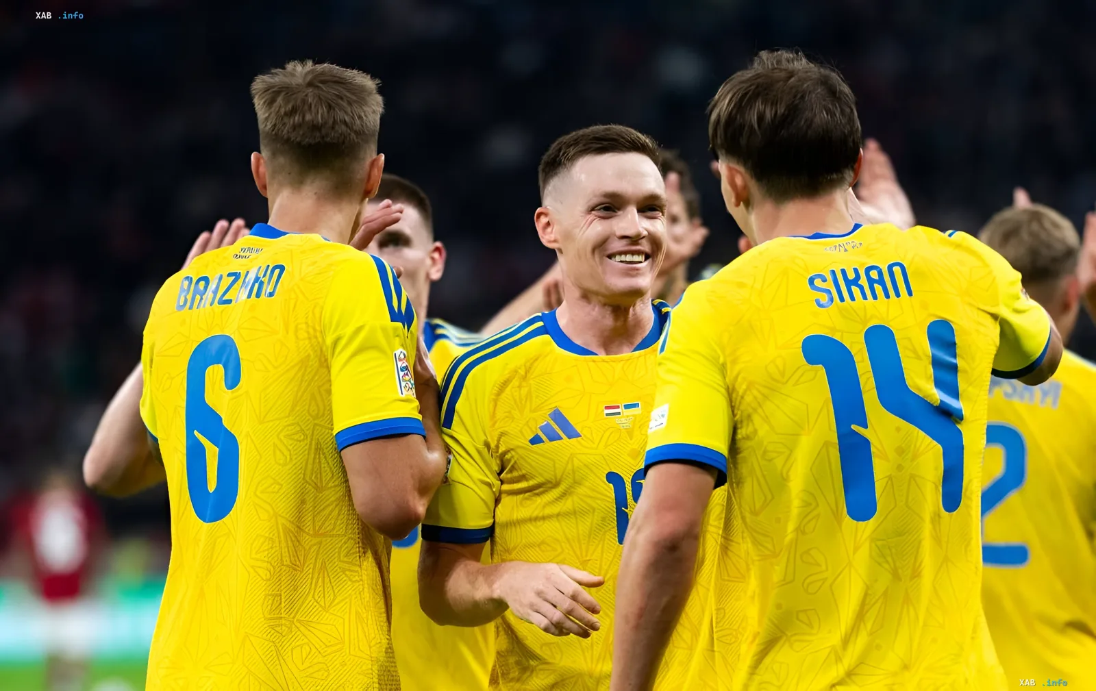 Заявка сборной Украины по футболу на матч Лиги наций против Северной Ирландии