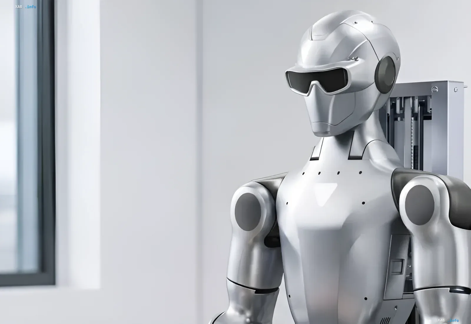 Humanoider Roboter an einem Arbeitsplatz in den USA