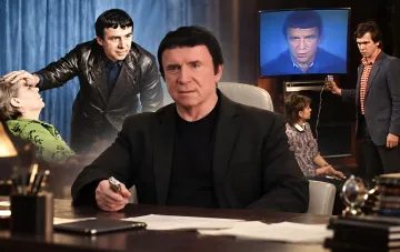 Анатолий Кашпировский во время сеанса психотерапии