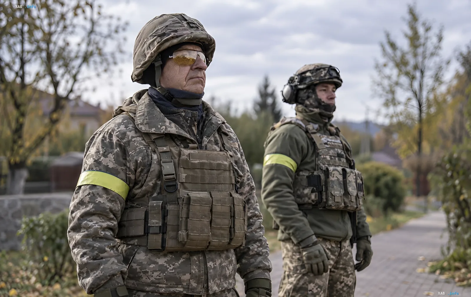 Бійці Сил територіальної оборони України на позиціях