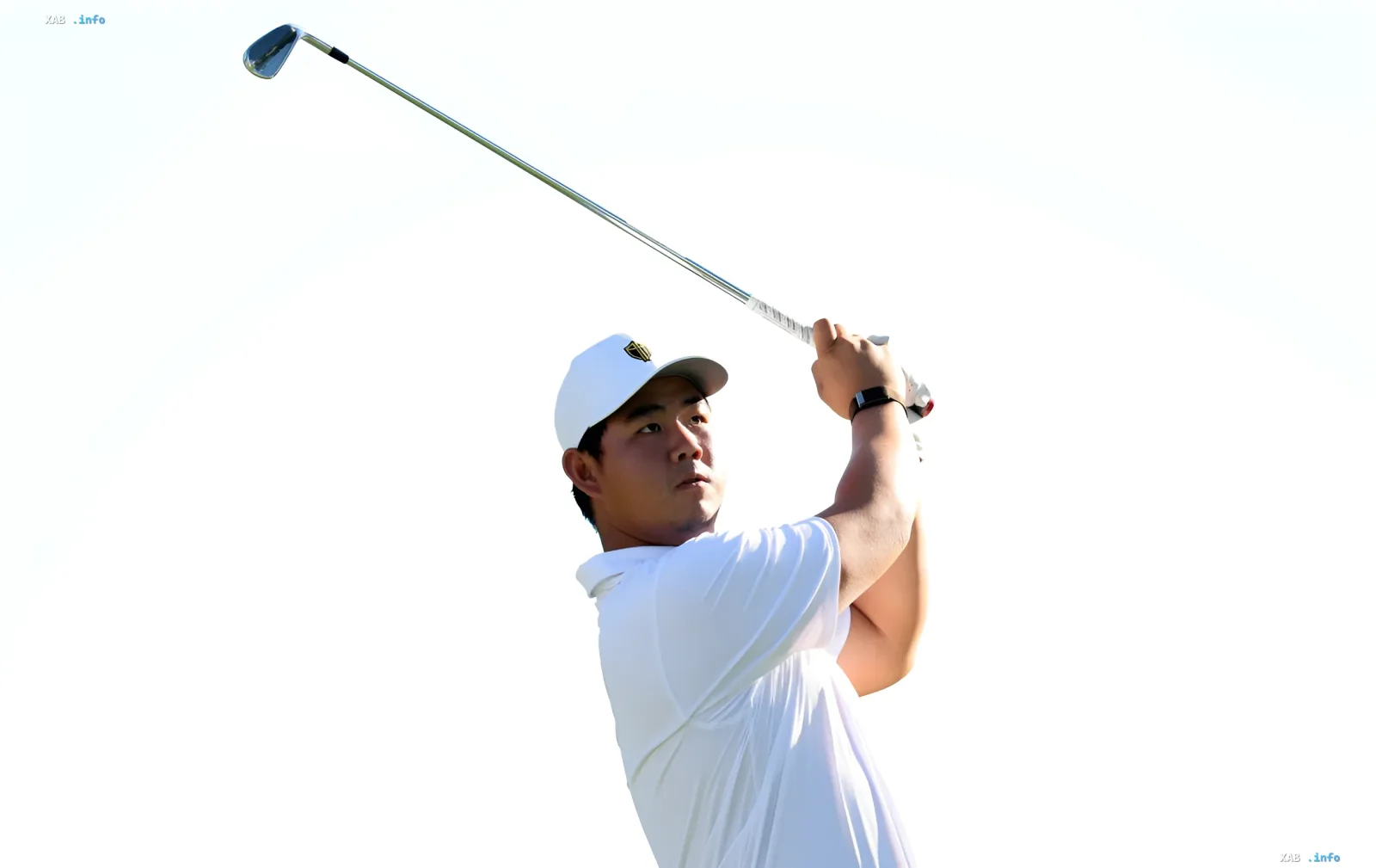South Korean golfer Tom Kim at the tournament