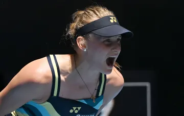 Dayana Yastremska on the courts of the WTA 1000 tournament in Beijing