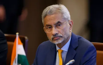 Der indische Außenminister Subrahmanyam Jaishankar auf einer Sicherheitskonferenz