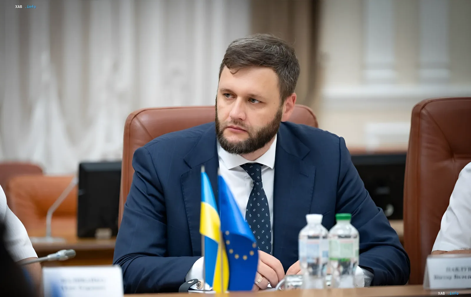 NACP Head Viktor Pavliushchyk gives an interview on the lobbying law in Ukraine