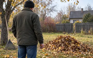 Autumn burning of dry grass and leaves in Ukraine is prohibited