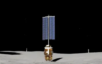 20-метровая солнечная башня Power Tower от Blue Origin для лунной базы