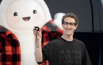 Meta Muse KI-Assistent Schnittstelle und Konzept der digitalen Überwachung