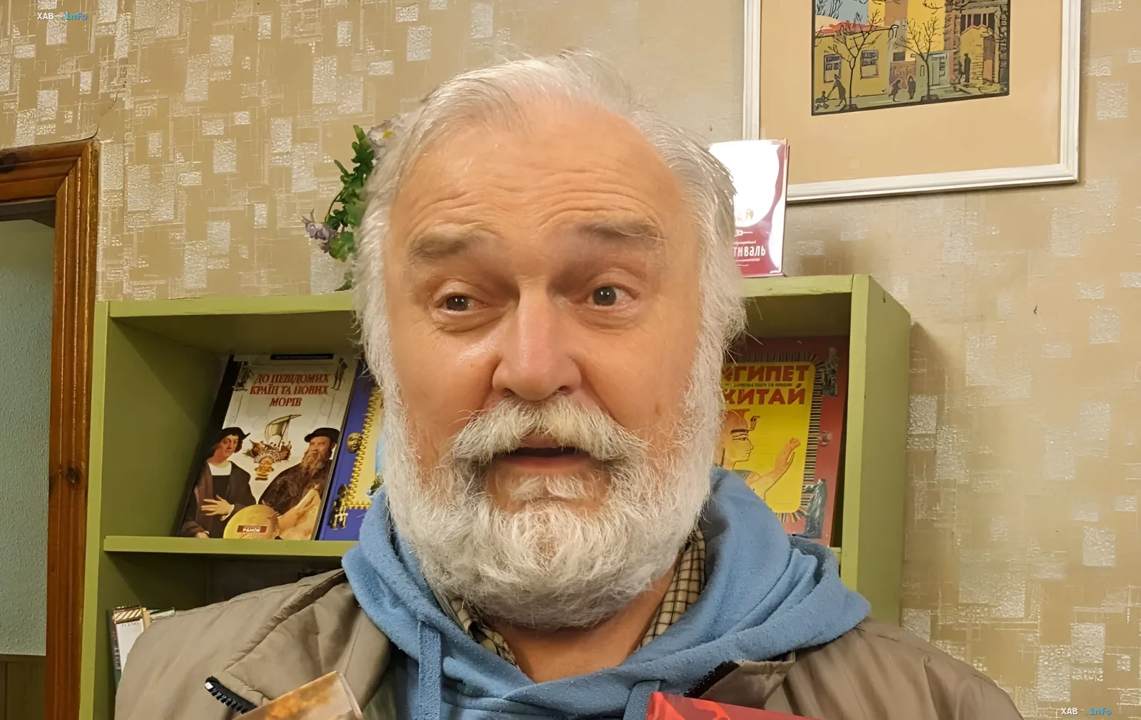Porträt des ukrainischen Schriftstellers Serhij Baturyn