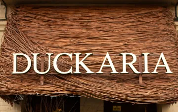 New DUCKARIA restaurant featuring duck dishes in Kyiv