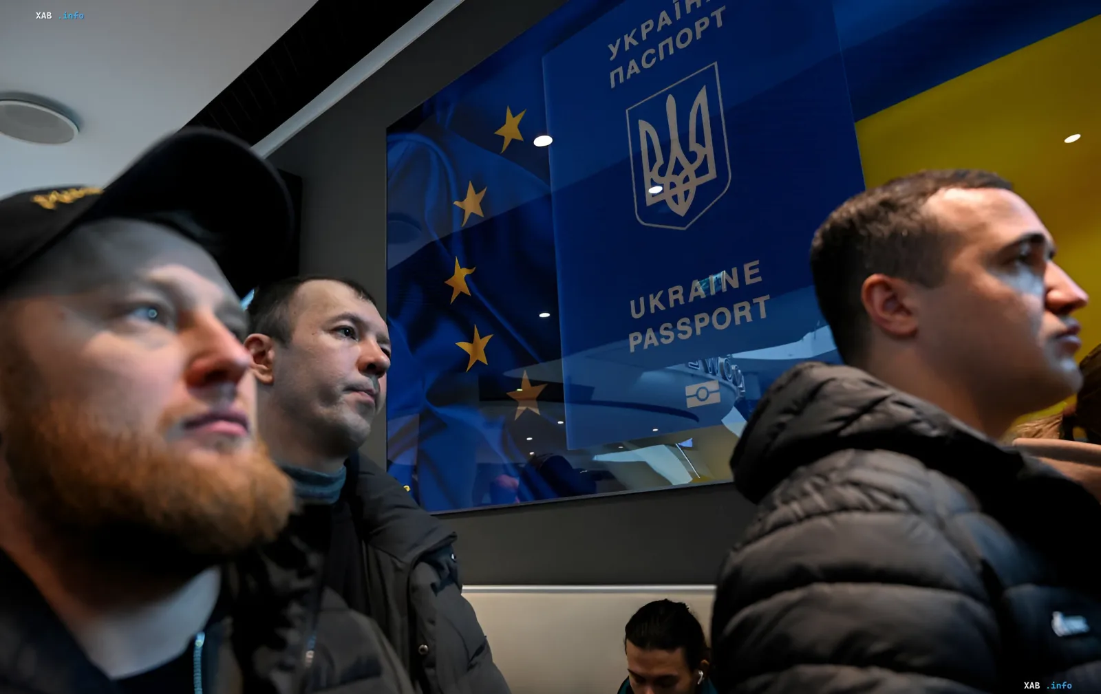 Ukrainische Flüchtlinge in einem Migrationszentrum in Litauen