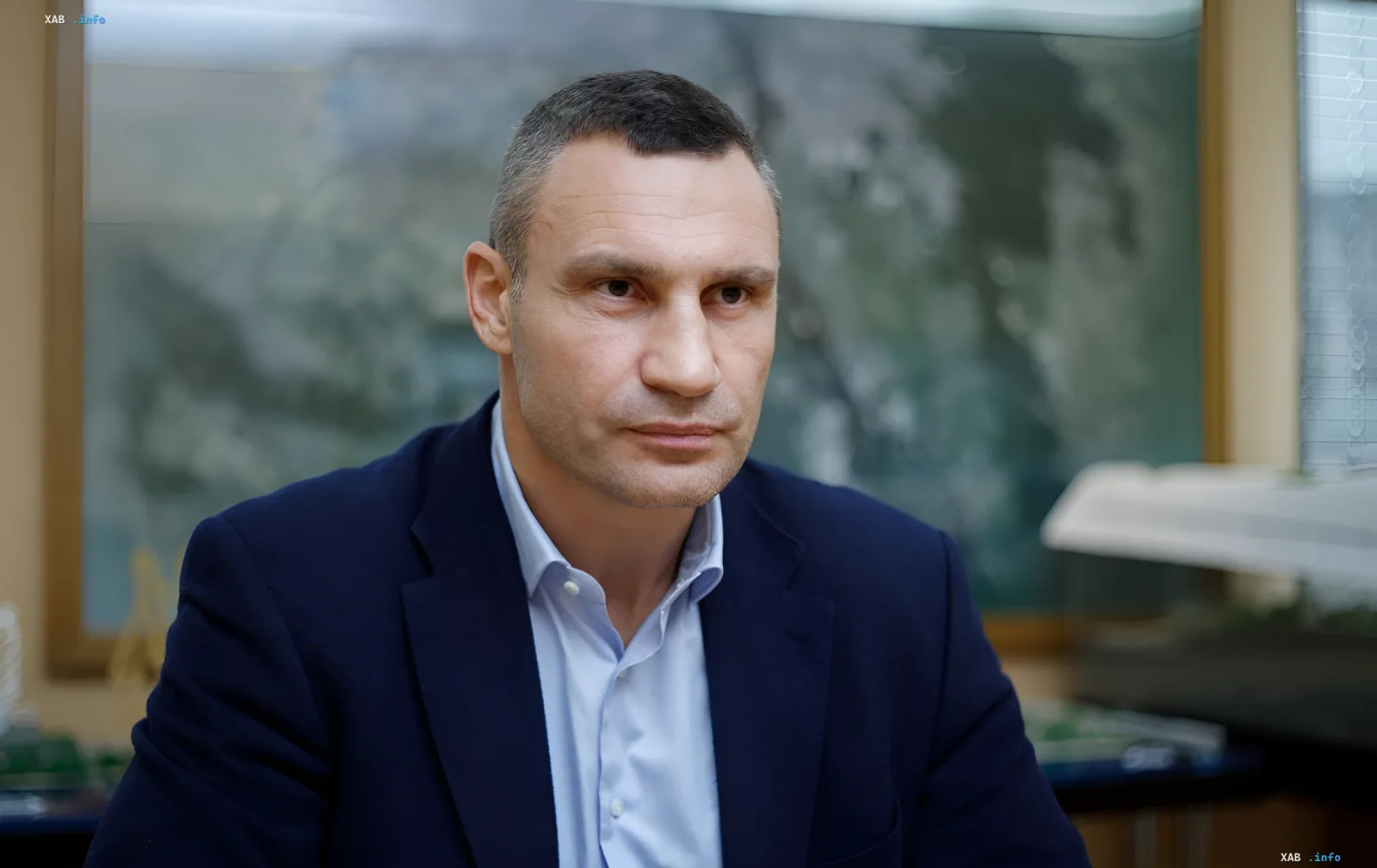 Мэр Киева Виталий Кличко во время выступления