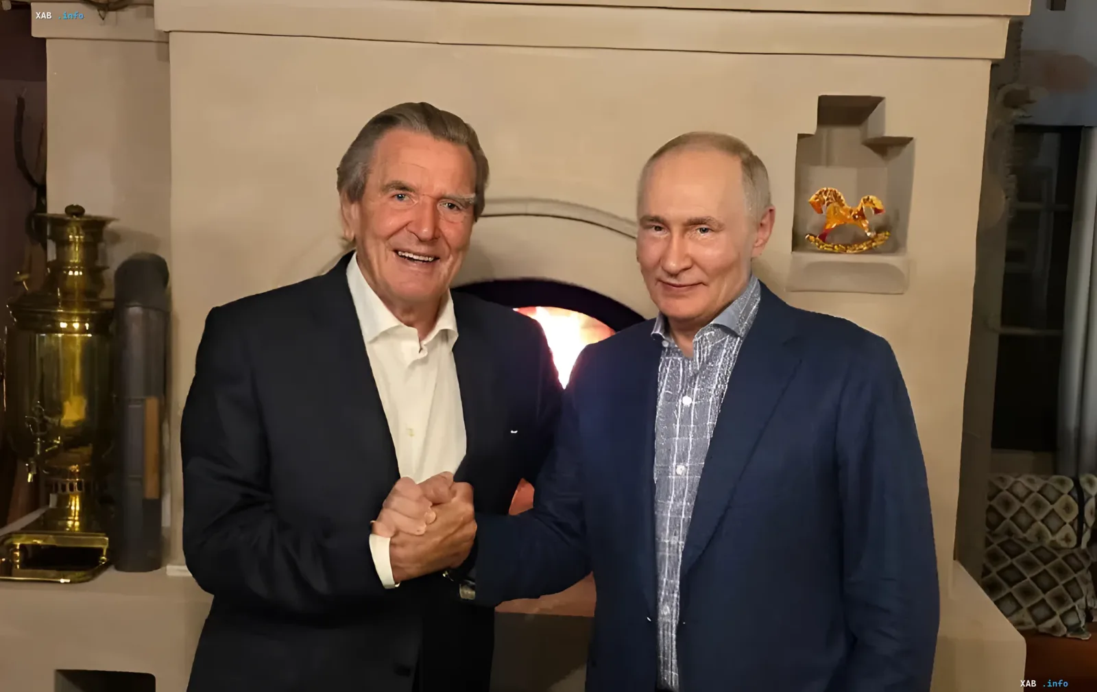 Бывший канцлер Германии Герхард Шредер в Москве