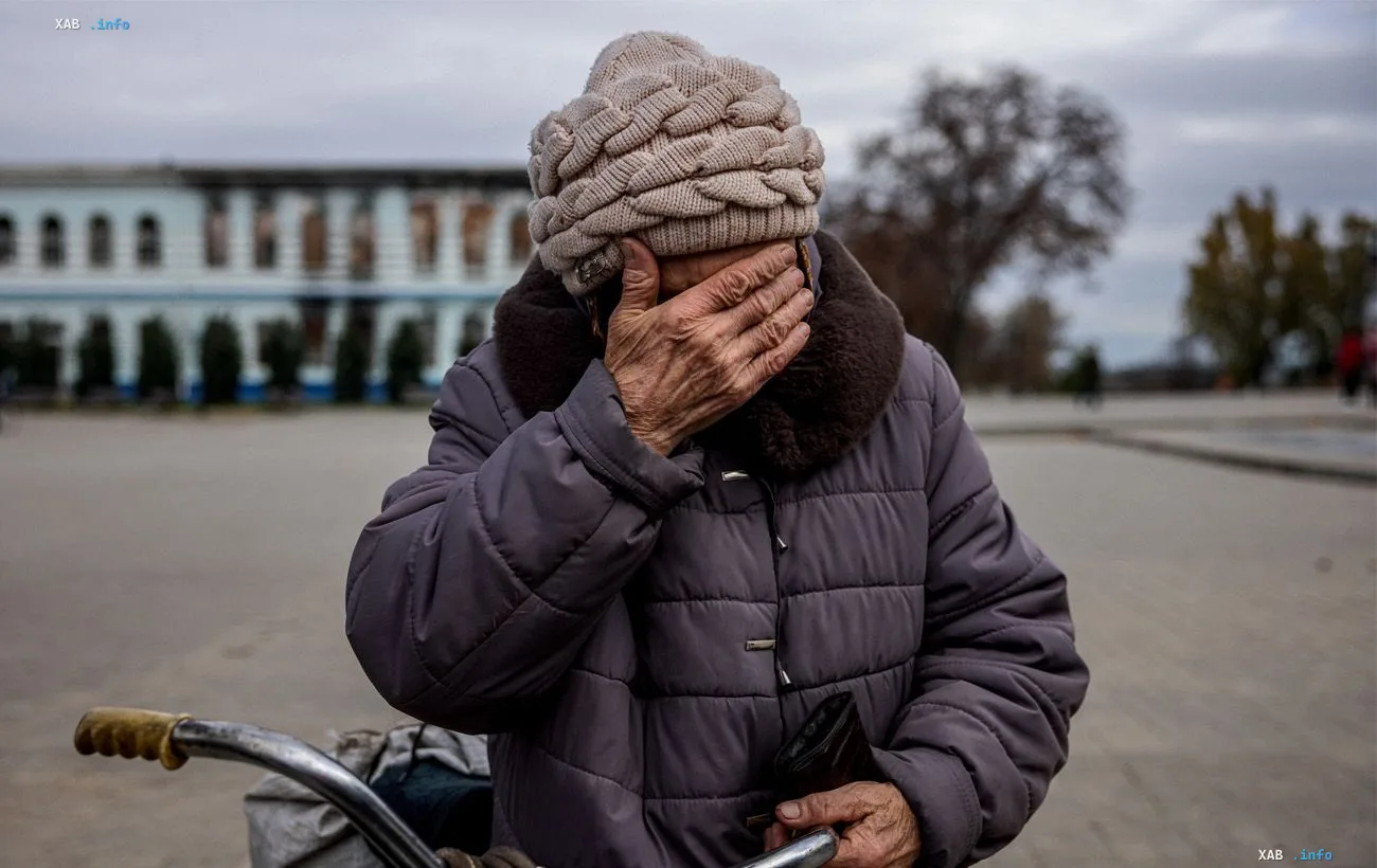 Folgen der Blockade und humanitäre Krise im besetzten Oleschky in der Region Cherson