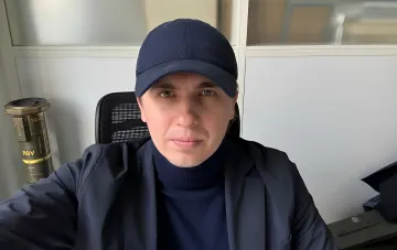 Журналист Михаил Ткач в Вене после освобождения