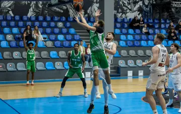 Basketballspiel zwischen Saporischschja und Charkiw Sokoły