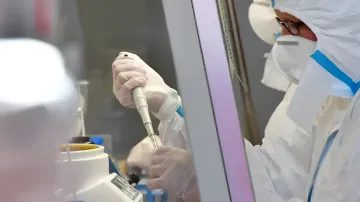 Laboratory in Russia and medical research