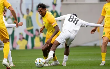 Ukrainian Premier League match between Livyi Bereg and Zorya