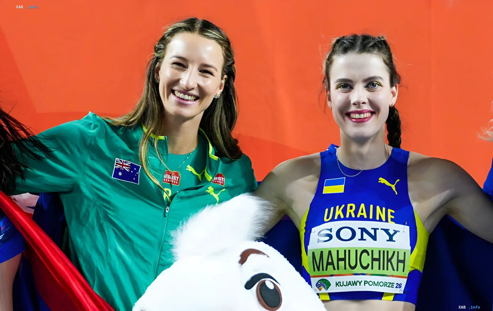 Yaroslava Mahuchikh at international high jump competitions