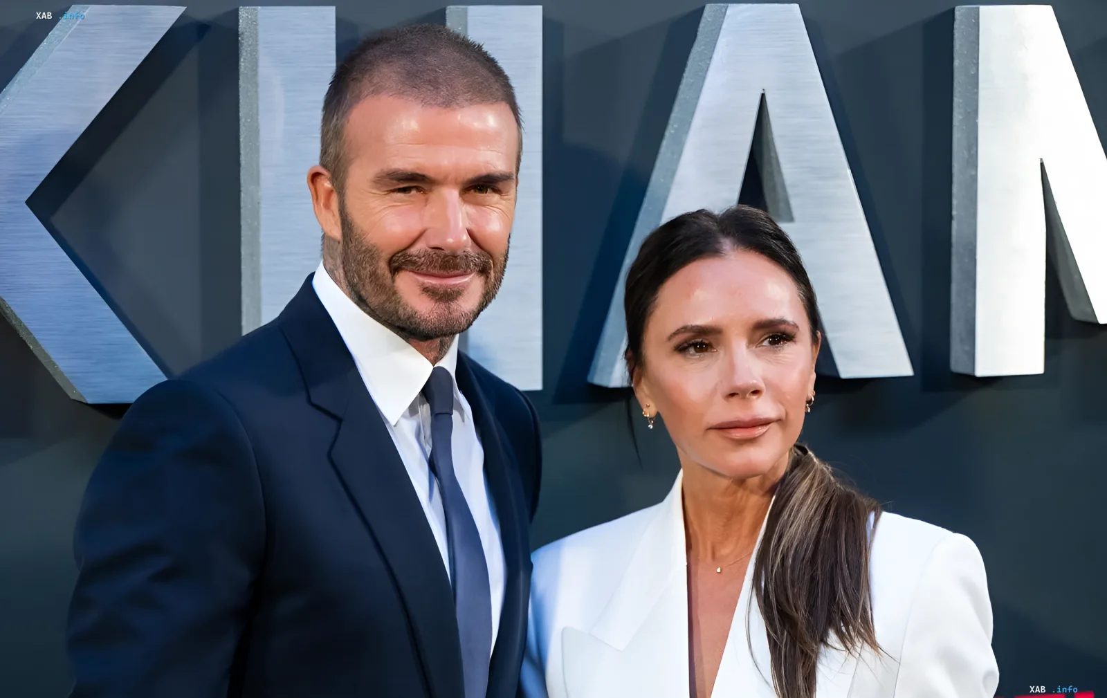 Victoria und David Beckham beim Familienessen