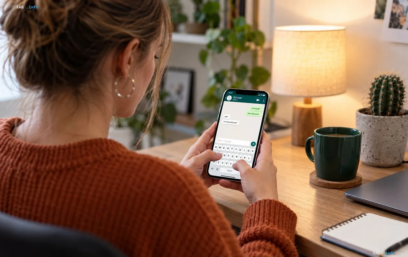 Интерфейс планирования сообщений в WhatsApp