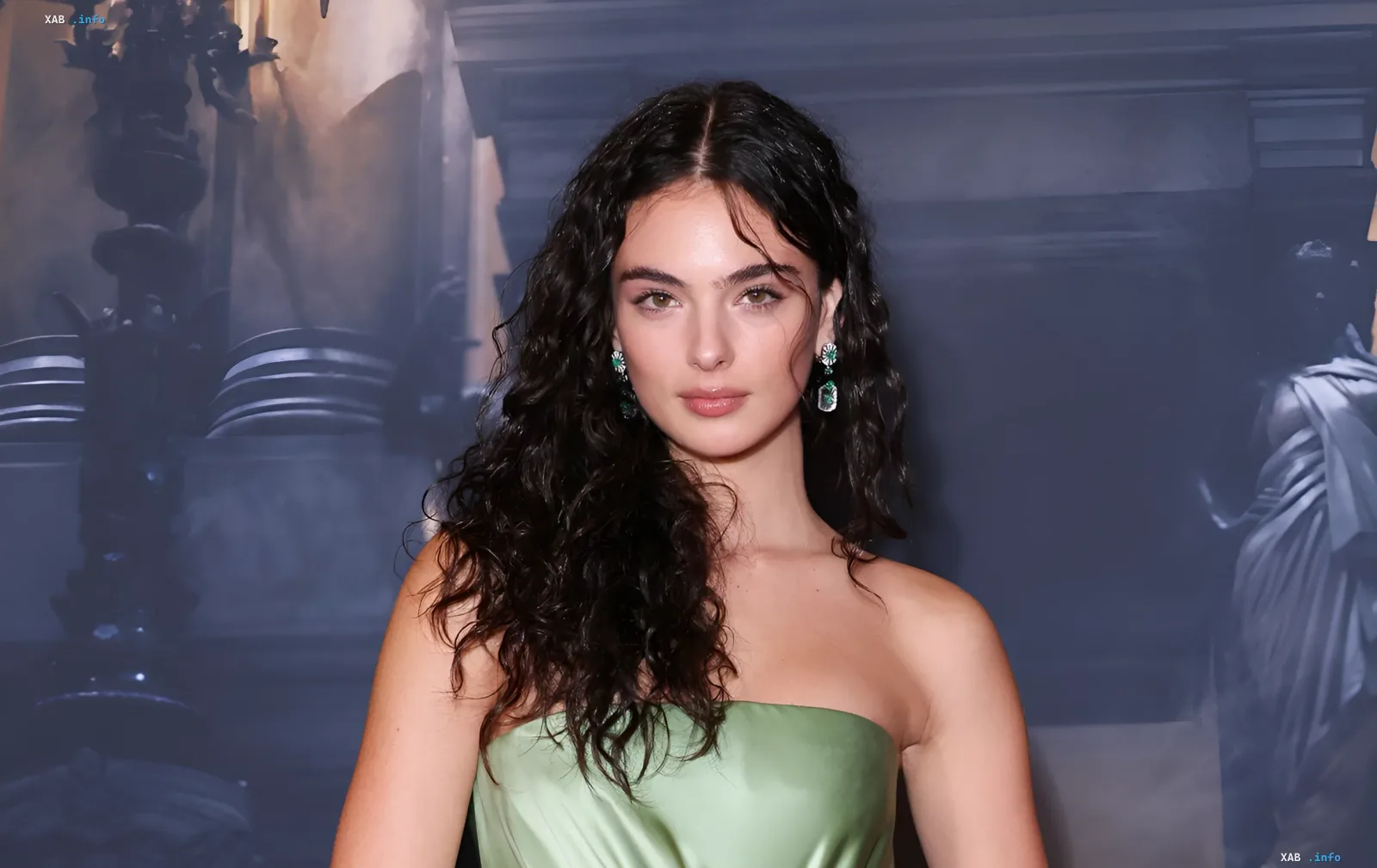 Дева Кассель в платье Dior на премьере фильма Призрак оперы в Париже