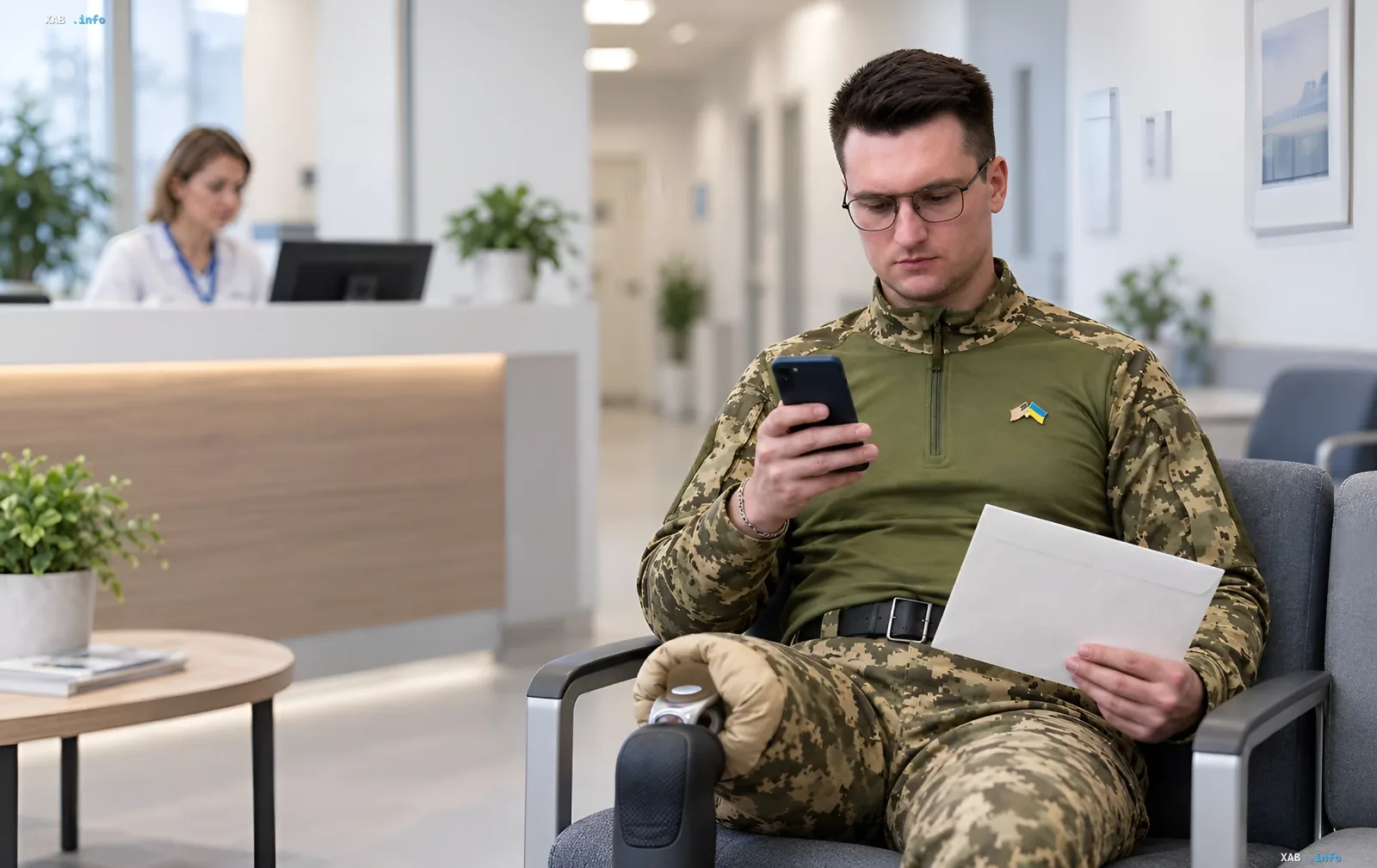 Військовослужбовець на лікуванні за кордоном проходить ВЛК дистанційно