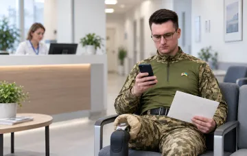 Військовослужбовець на лікуванні за кордоном проходить ВЛК дистанційно