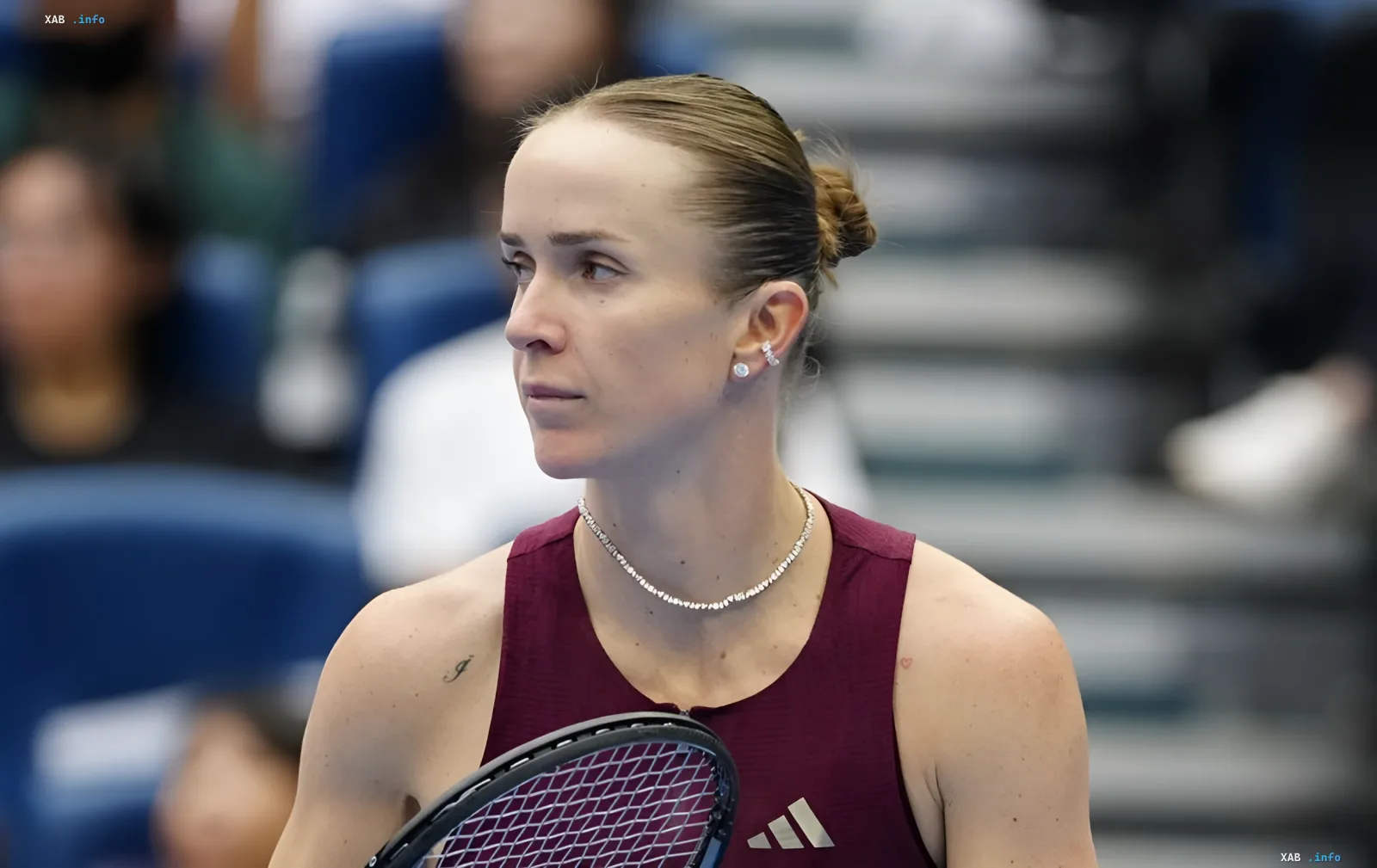 Еліна Світоліна на тенісному корті турніру WTA
