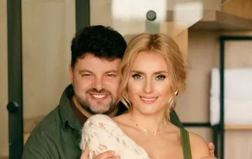Украинская певица Ирина Федишин и ее муж Виталий Човник