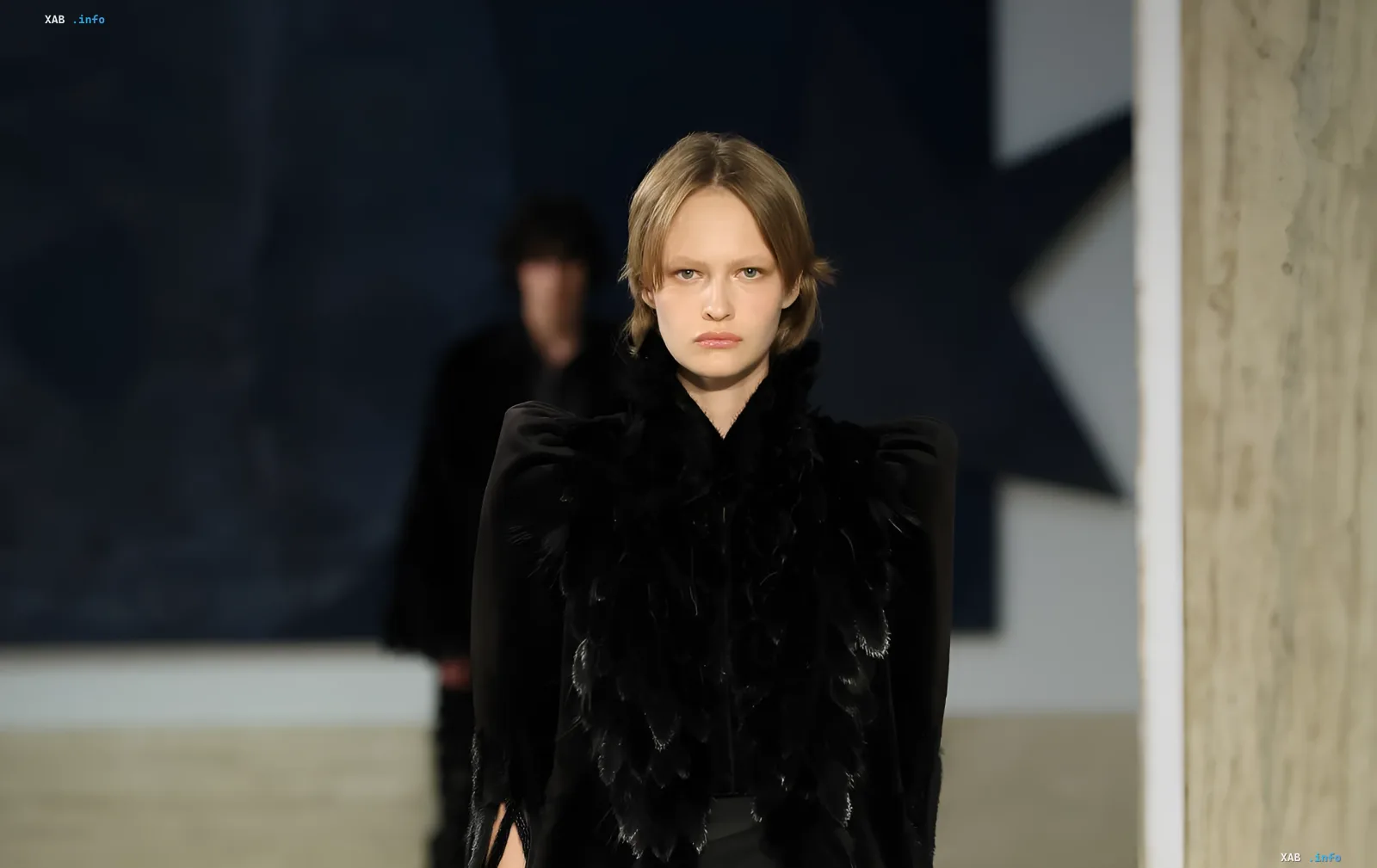 Ukrainian models on the runway of global fashion week