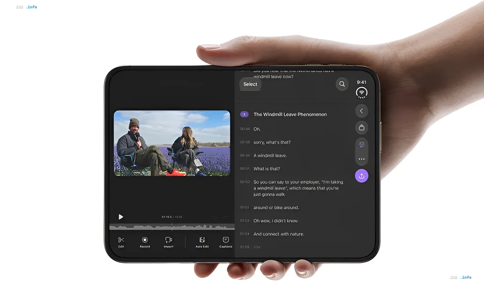 Faltbares Apple iPhone Duo Smartphone